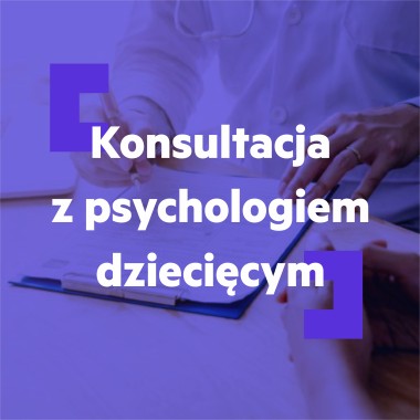 Konsultacje z psychologiem dziecięcym